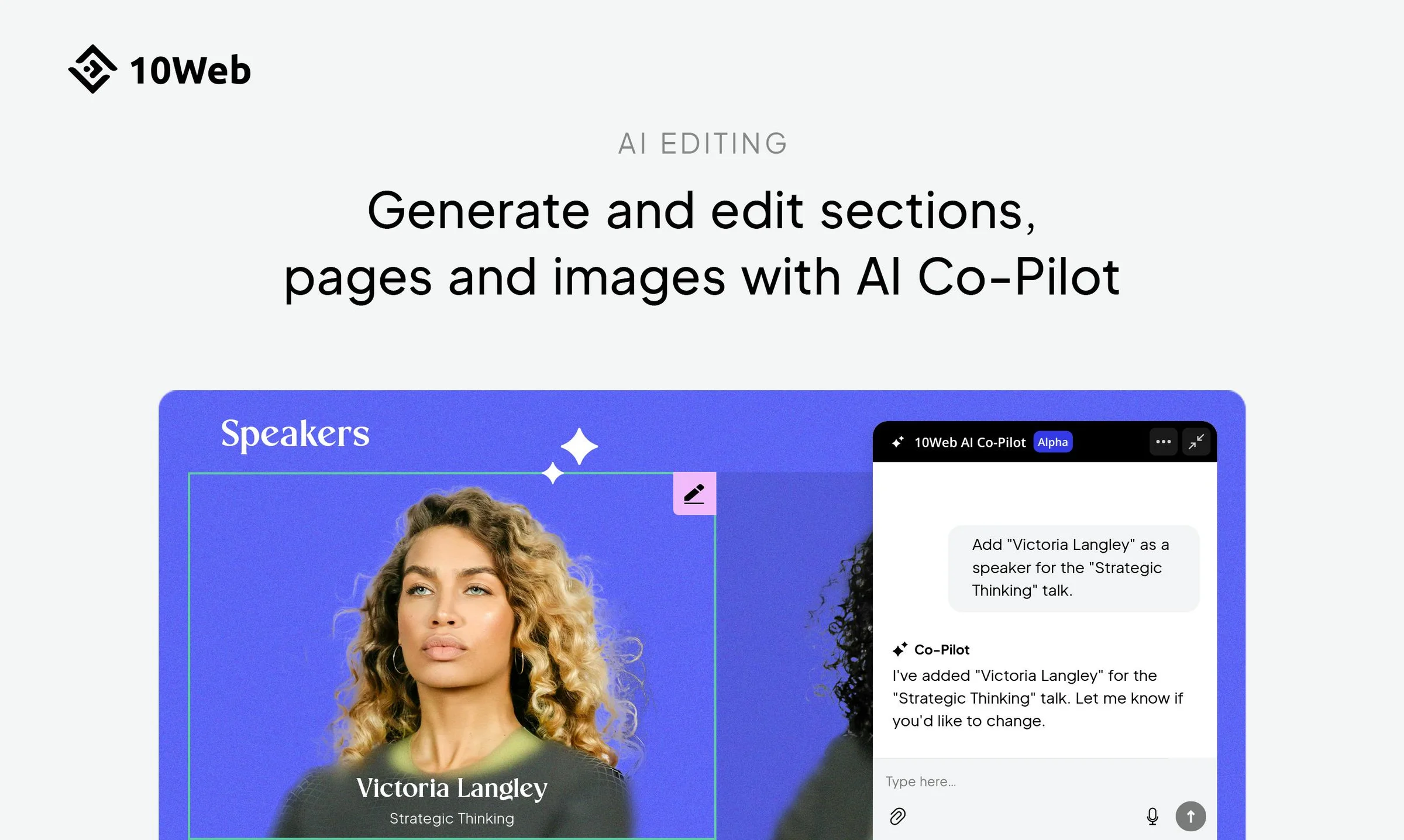 10Web.io screenshot 2