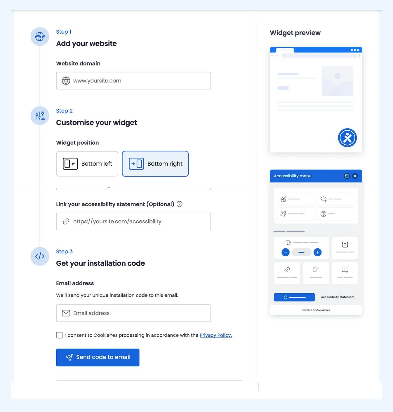 AccessiYes Accessibility Widget screenshot 6