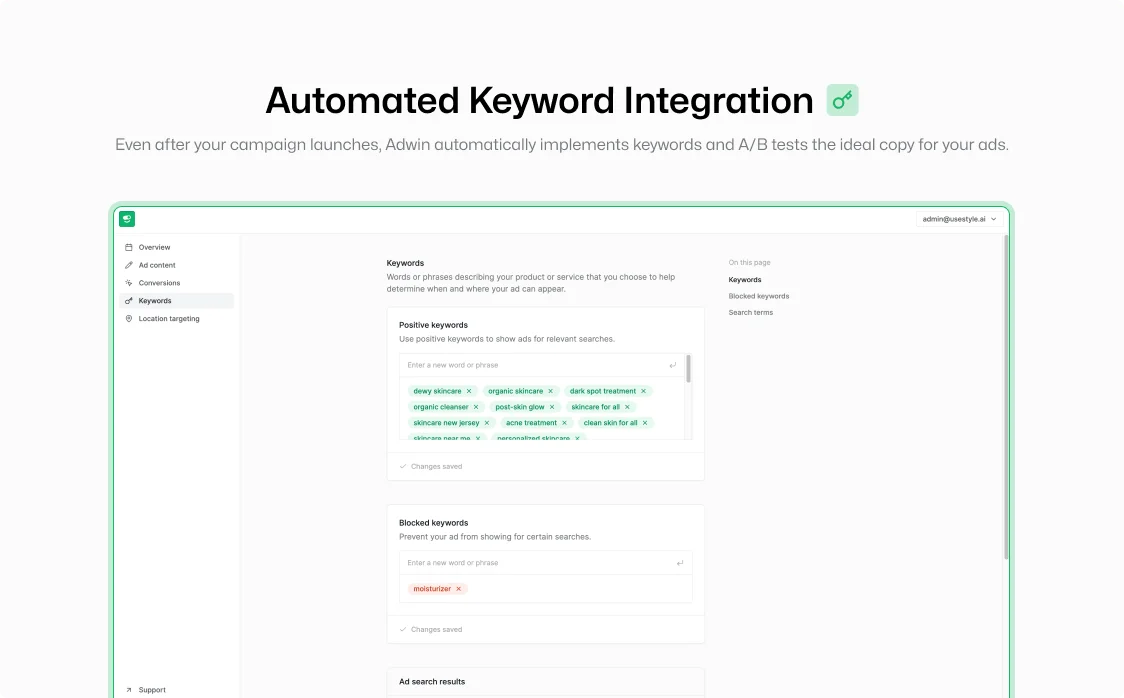 Adwin screenshot 3