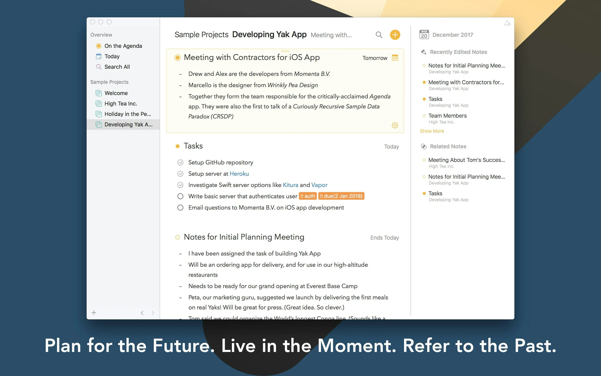 Agenda screenshot 4