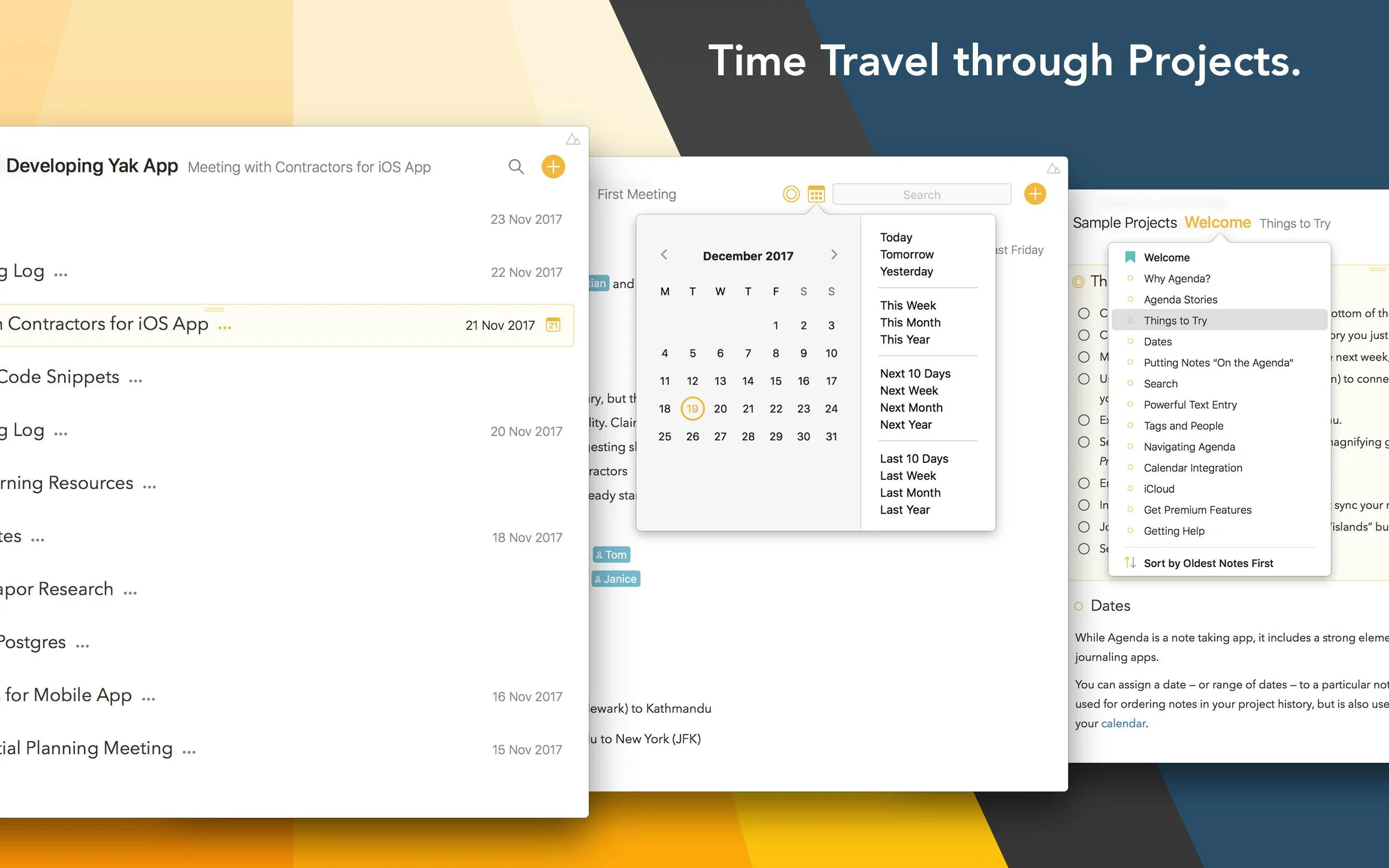 Agenda screenshot 5