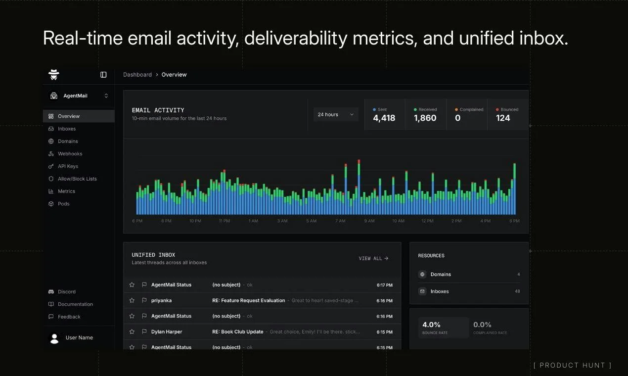 AgentMail screenshot 3