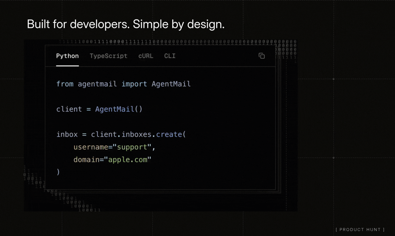 AgentMail screenshot 6