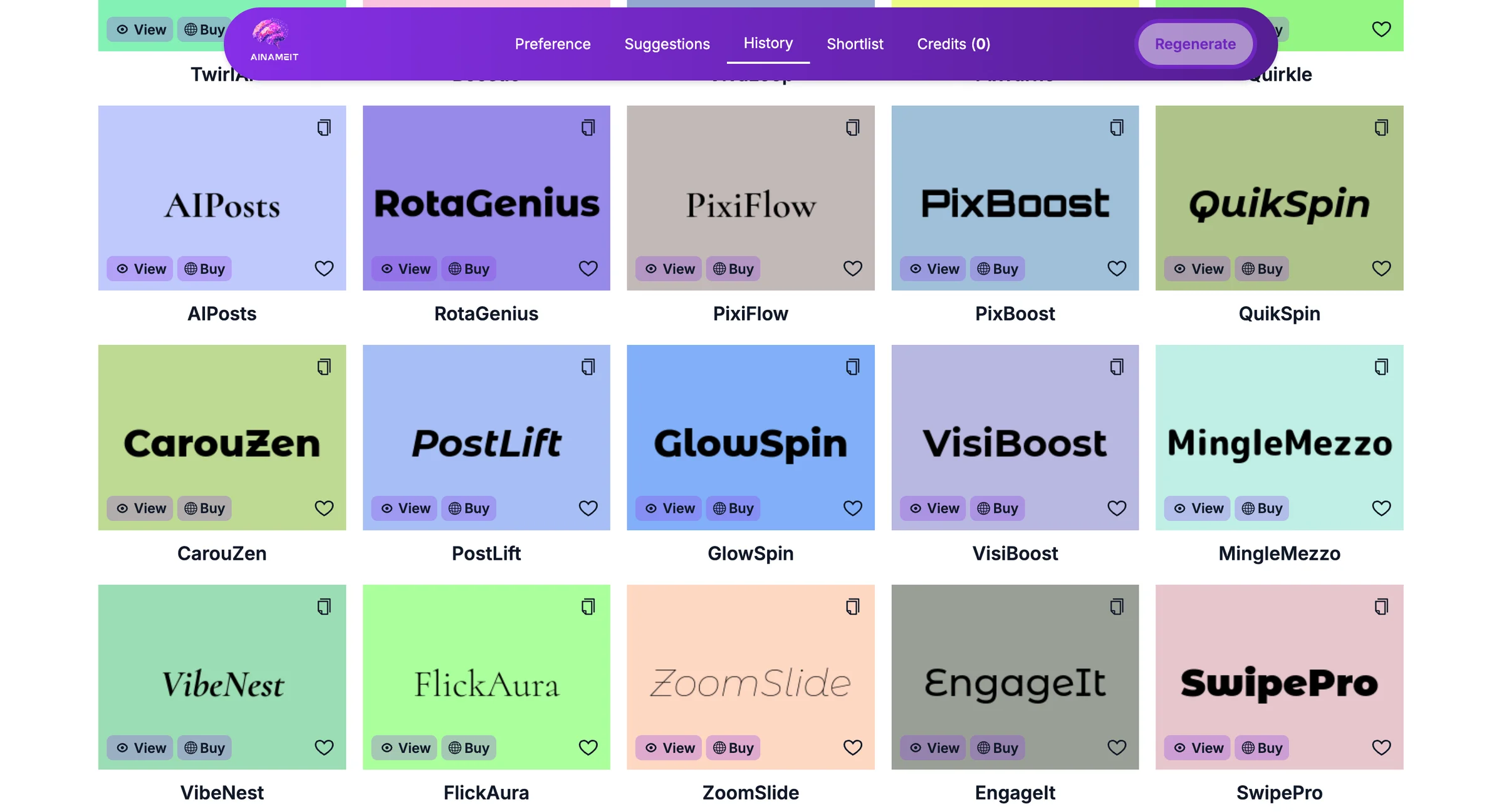 AiNameIt screenshot 2