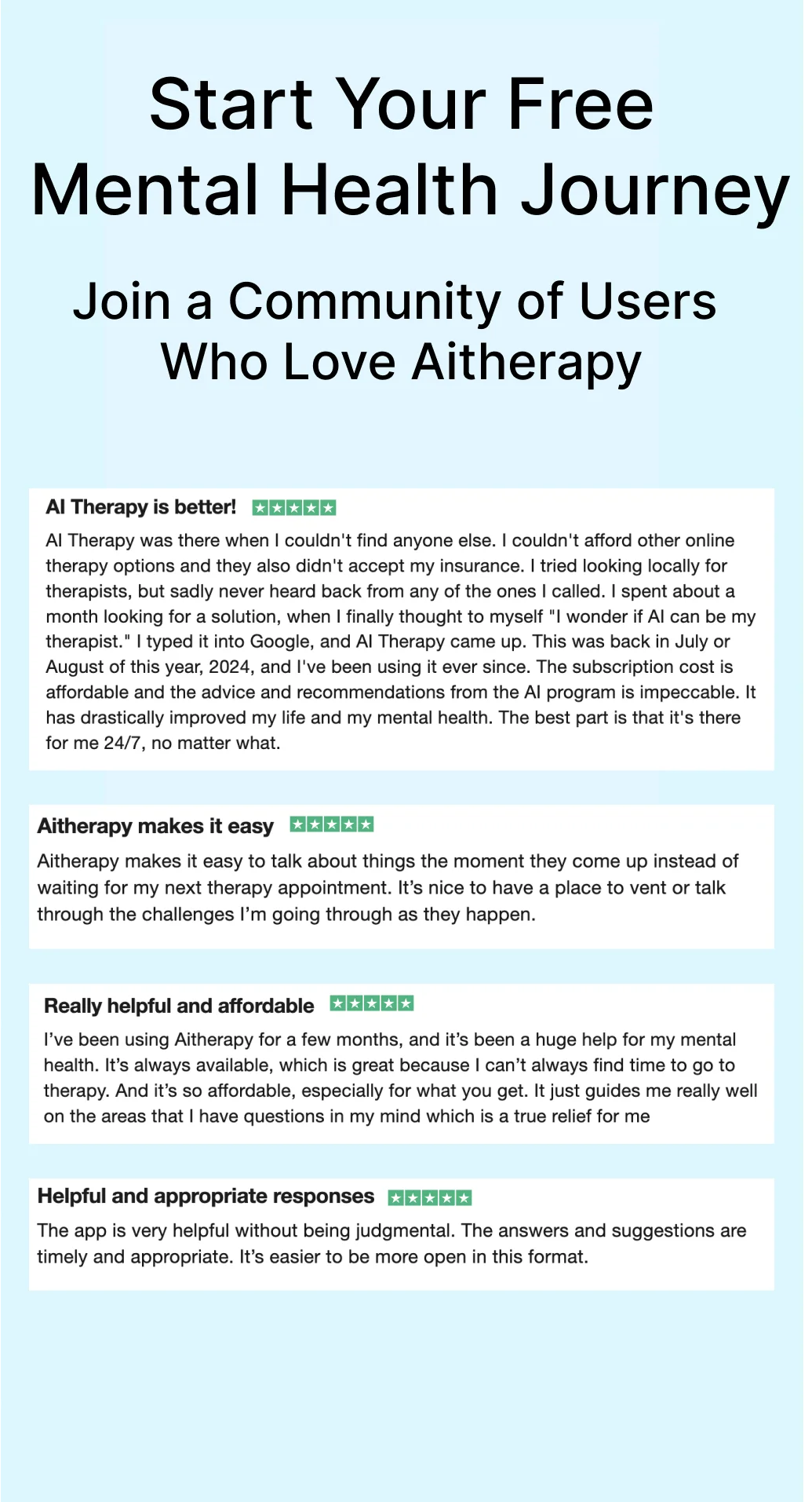 Aitherapy screenshot 2