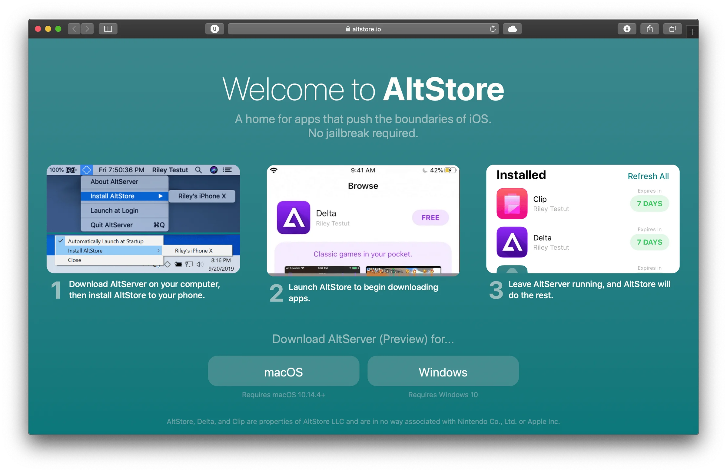 AltStore.io screenshot 4