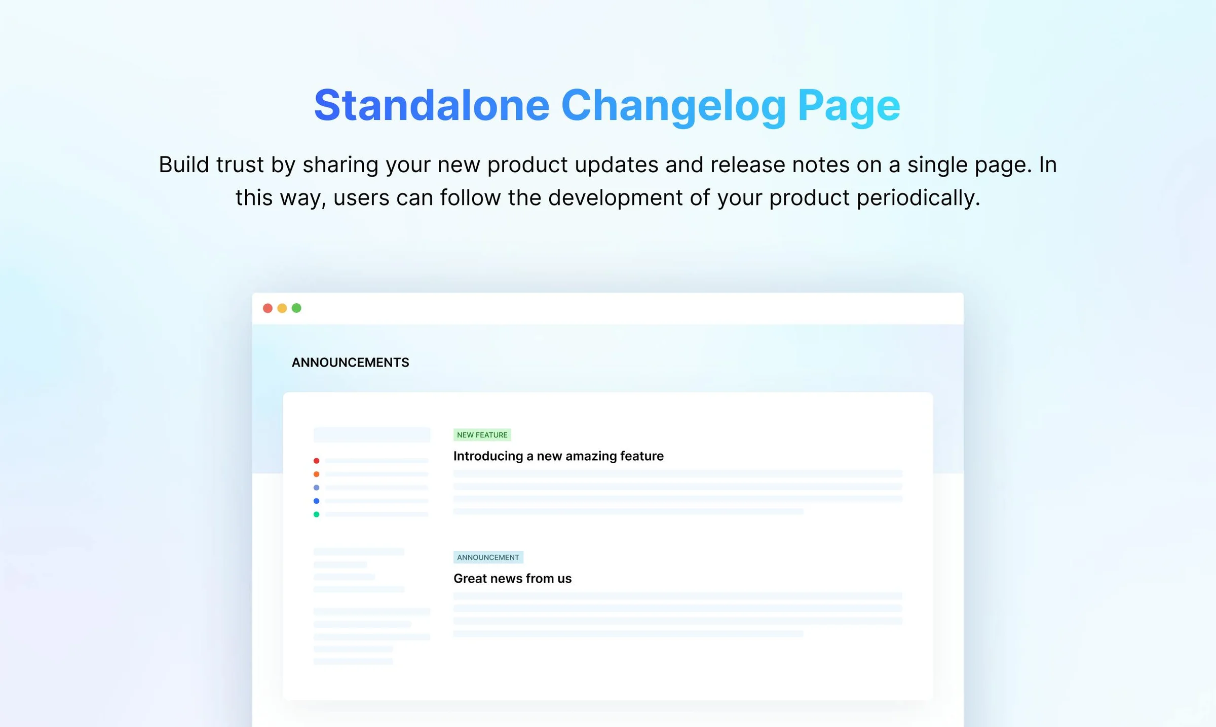 AnnounceKit screenshot 3