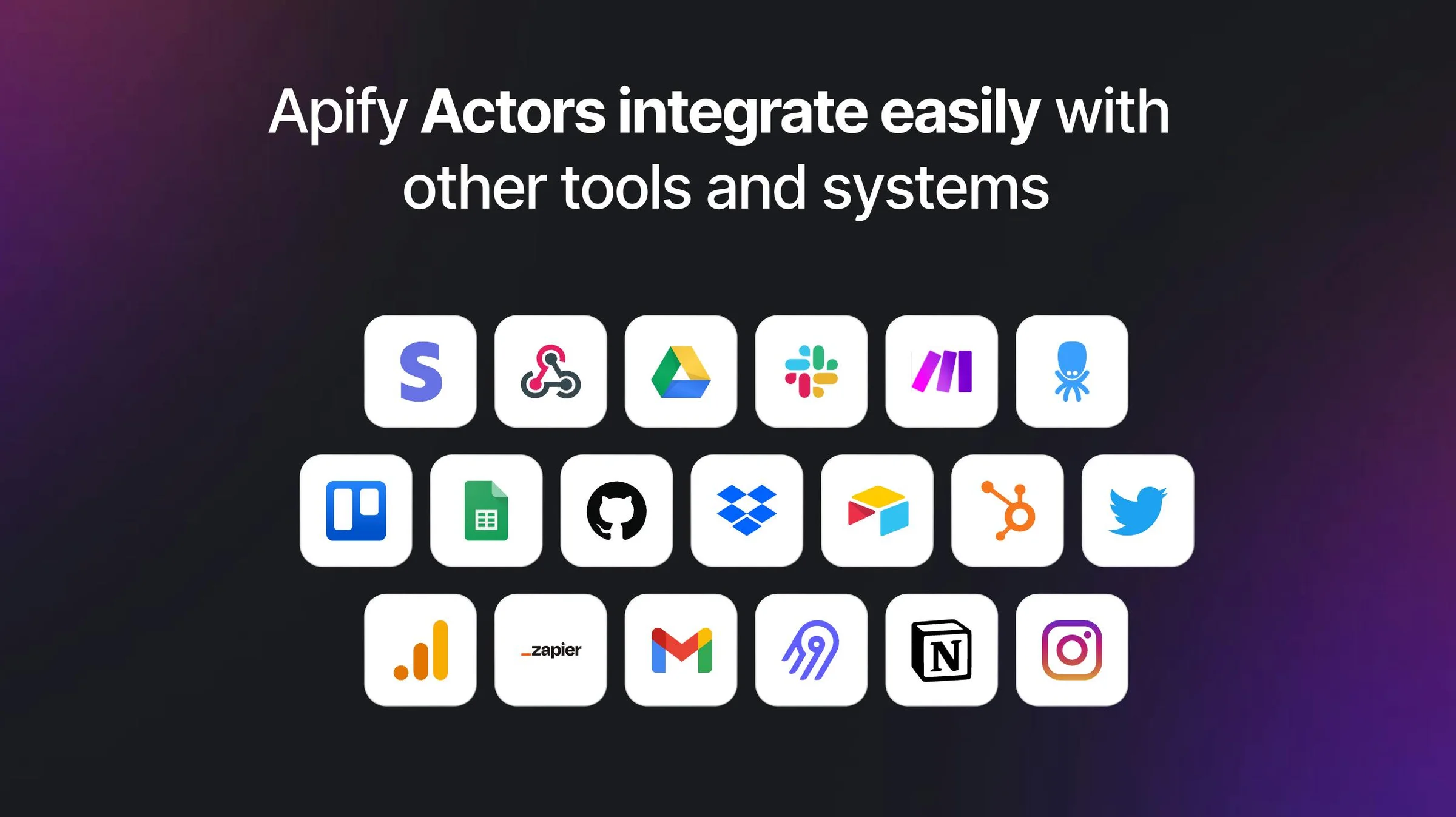 Apify screenshot 2
