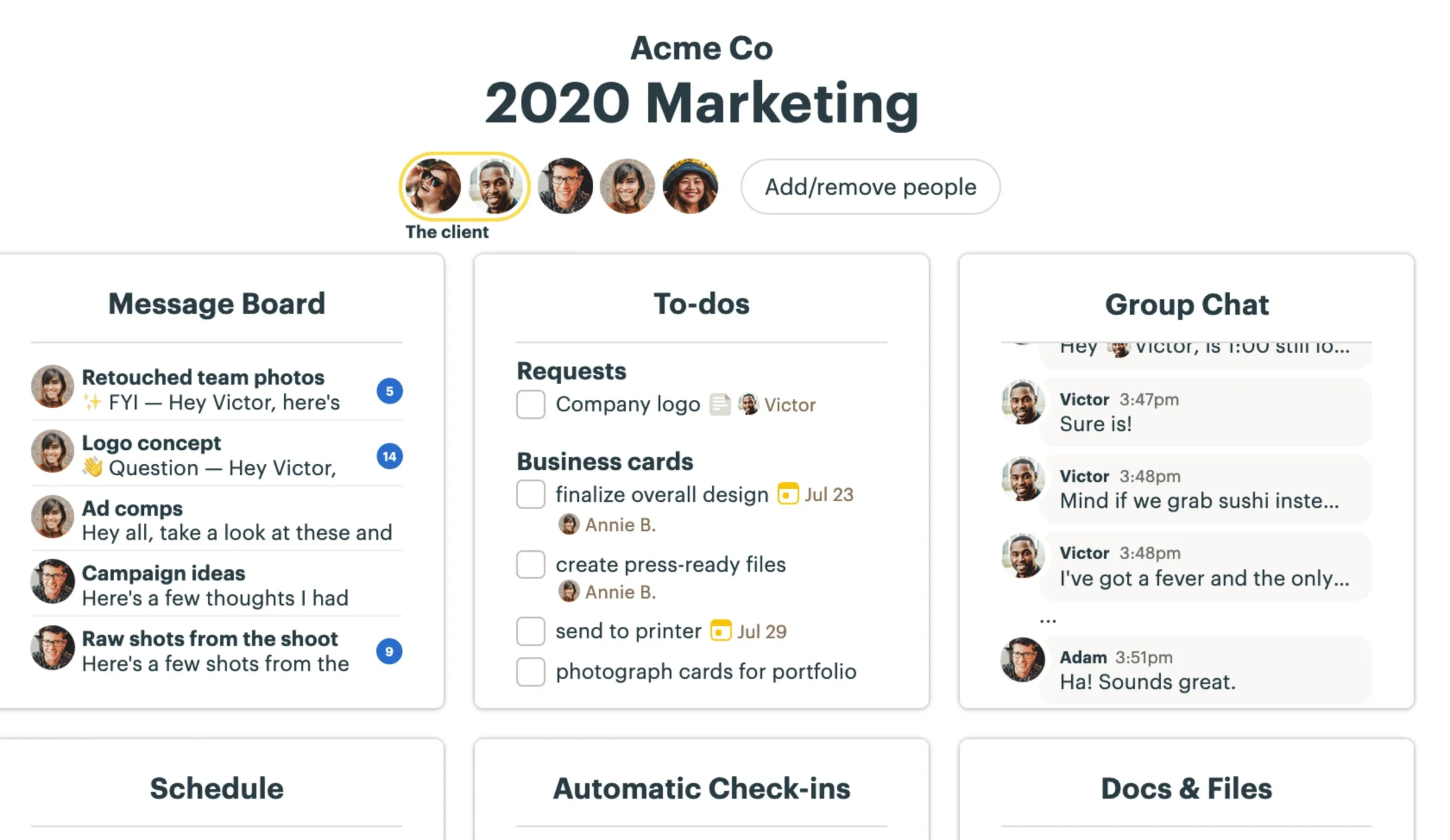 Basecamp screenshot 2