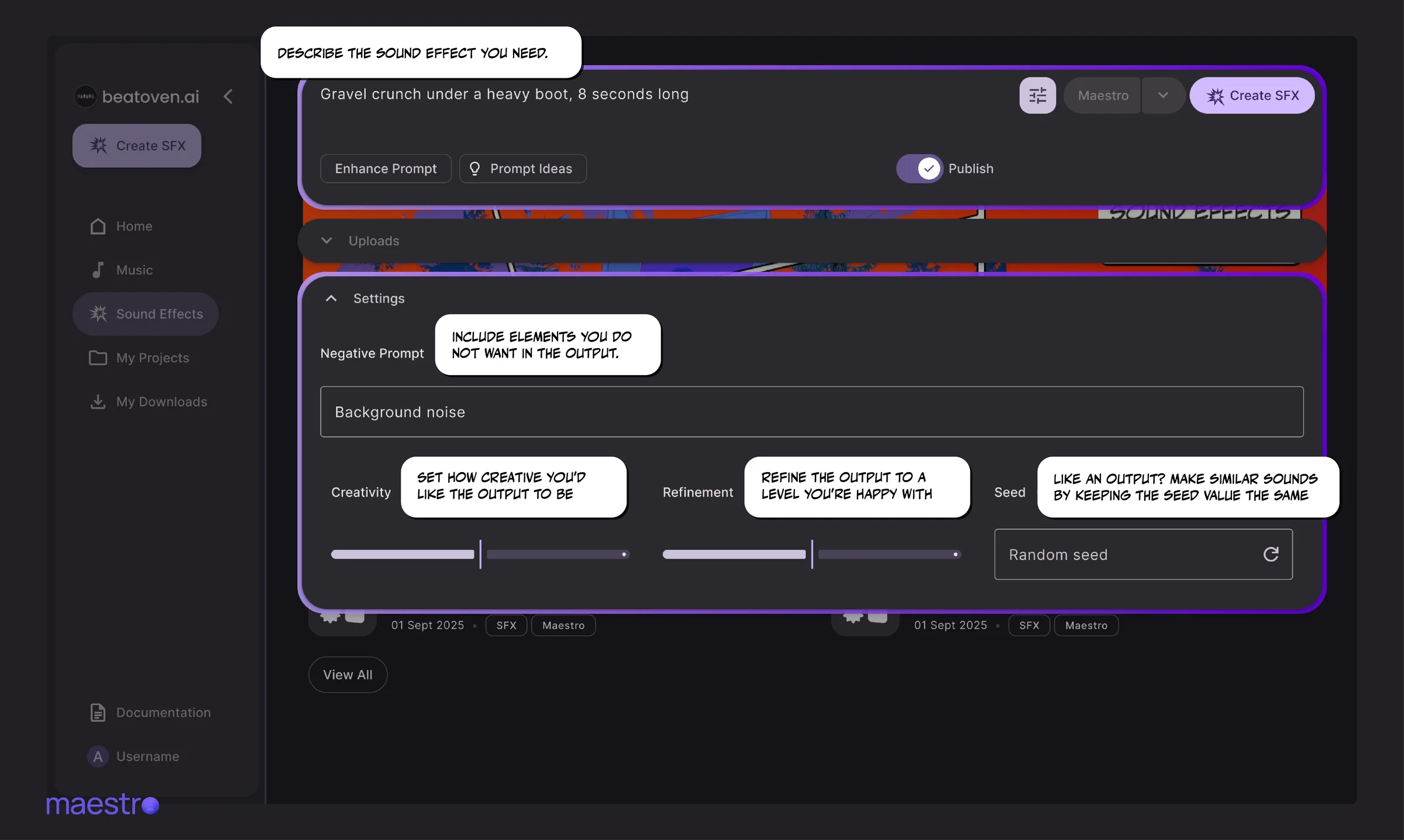 Beatoven.ai screenshot 2