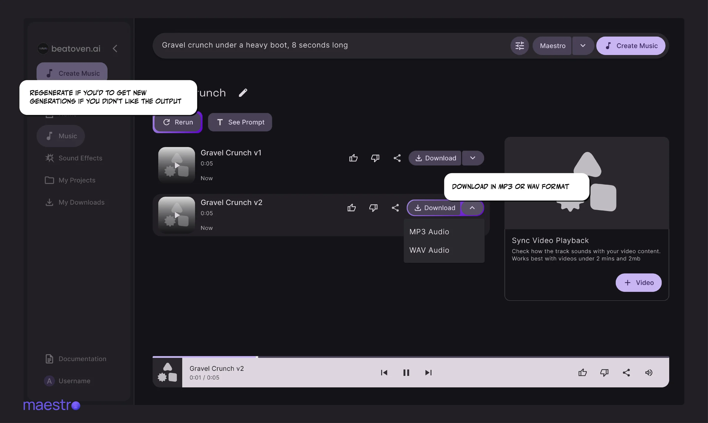Beatoven.ai screenshot 3