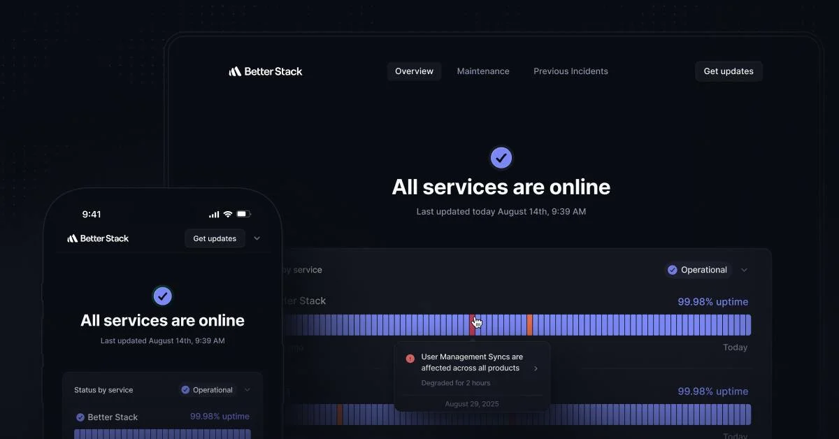 Better Stack screenshot 2