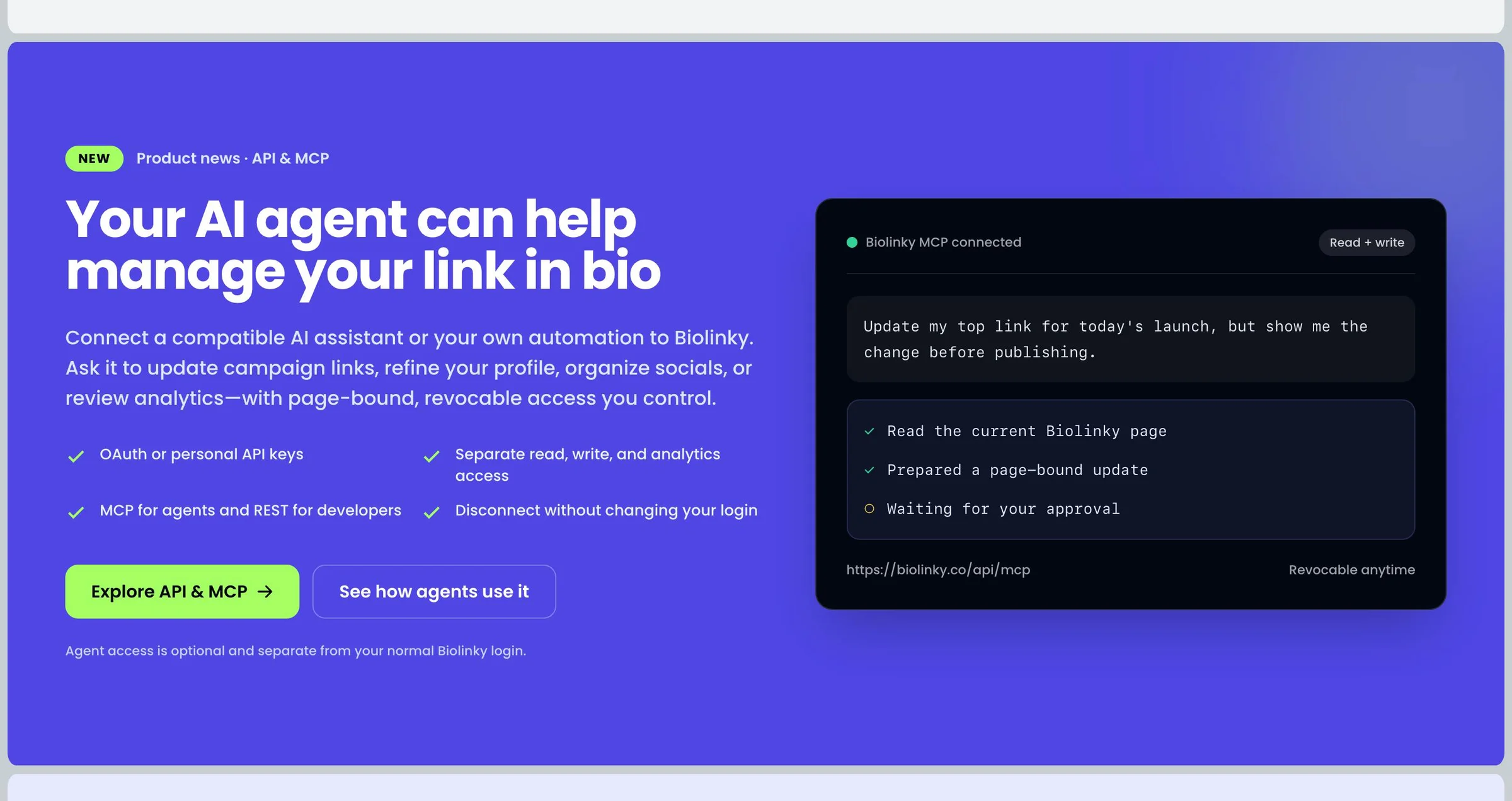 Biolinky screenshot 2