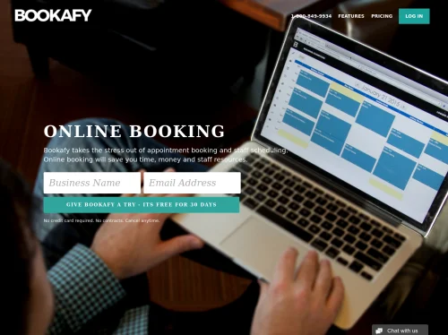 Bookafy Online Scheduling screenshot 1