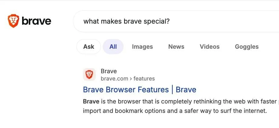 Brave Private Browser screenshot 3