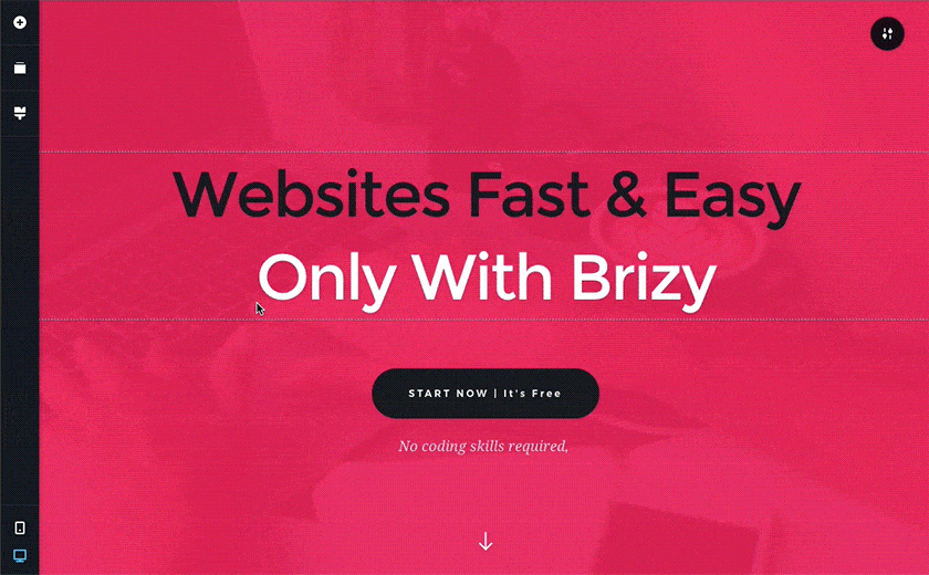 Brizy screenshot 2