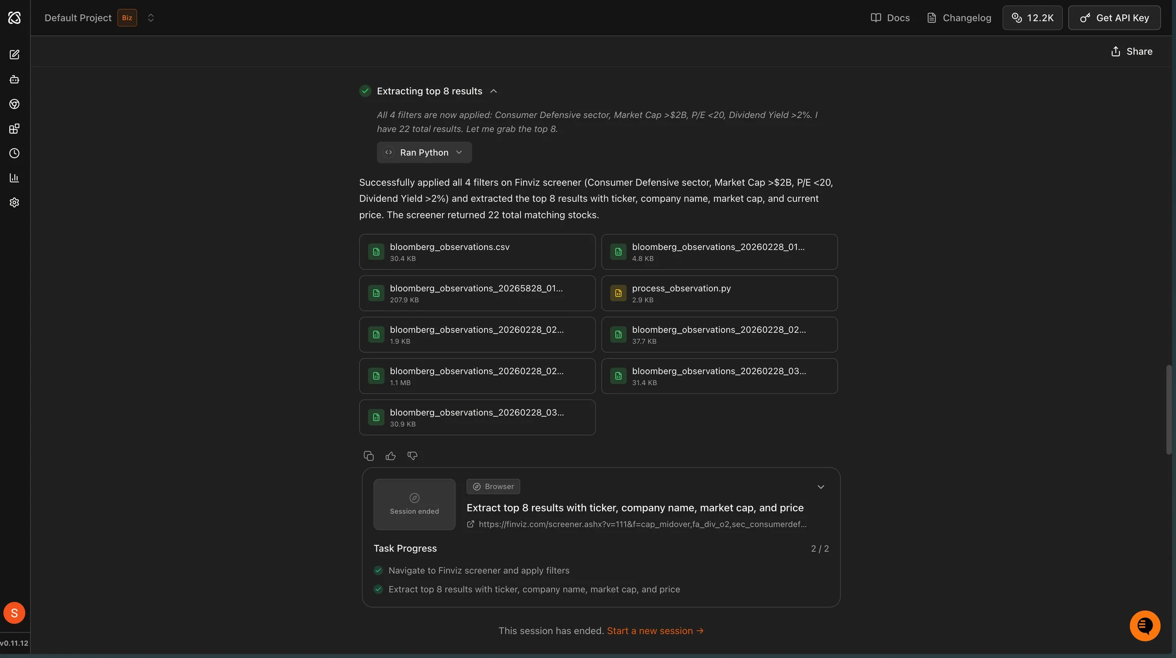 Browser Use screenshot 4
