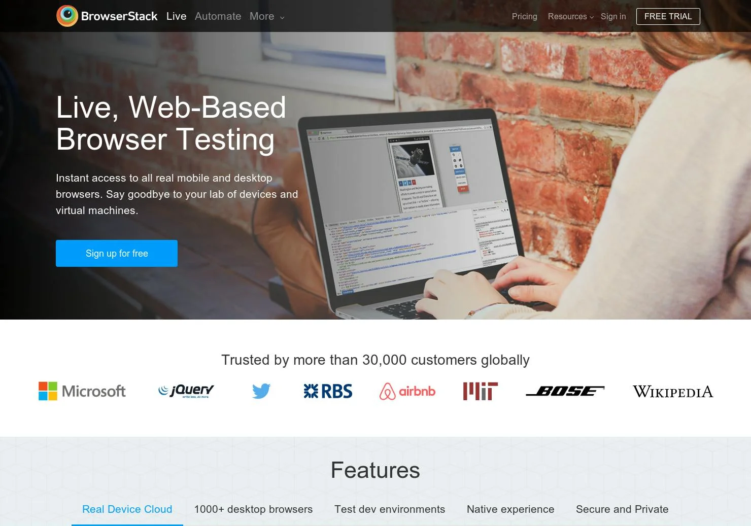 BrowserStack screenshot 1