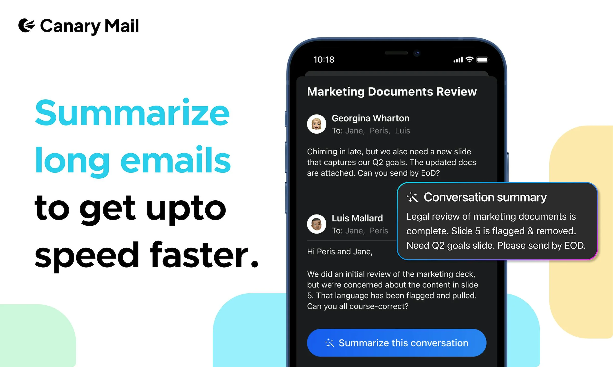 Canary Mail screenshot 2
