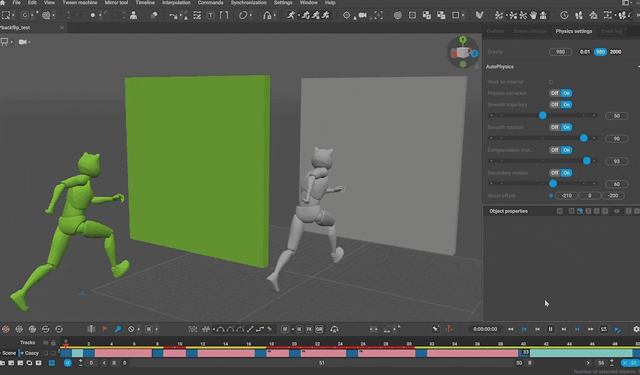 Cascadeur screenshot 5