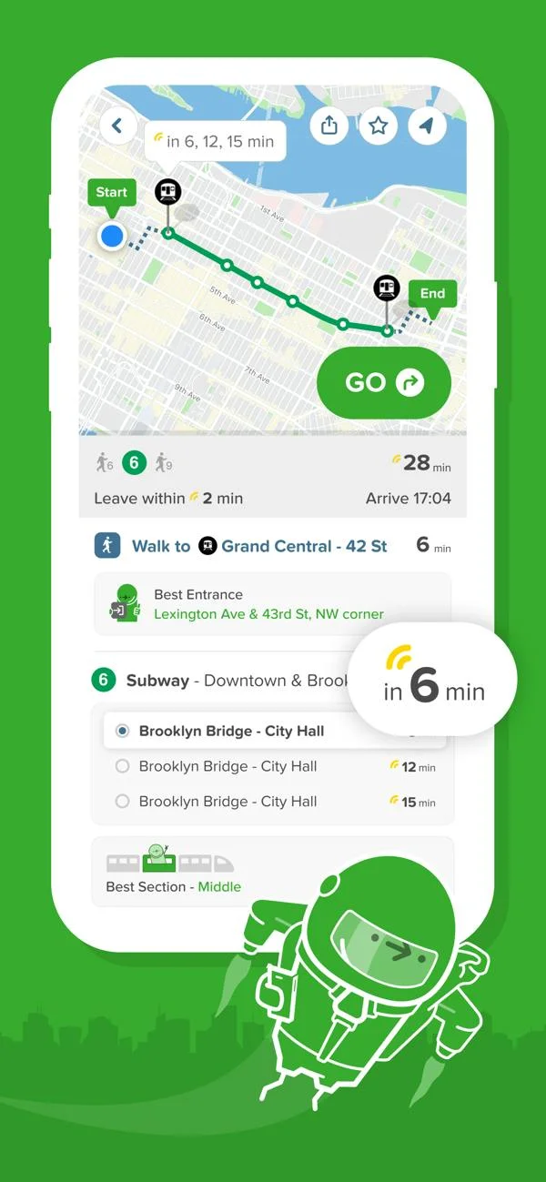 Citymapper screenshot 5