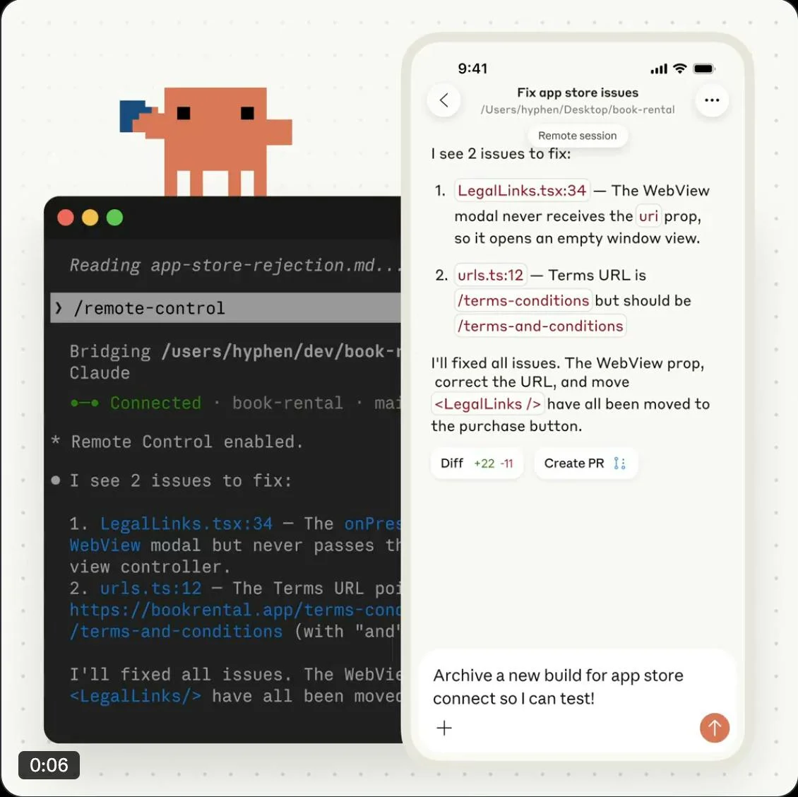 Claude Code screenshot 2