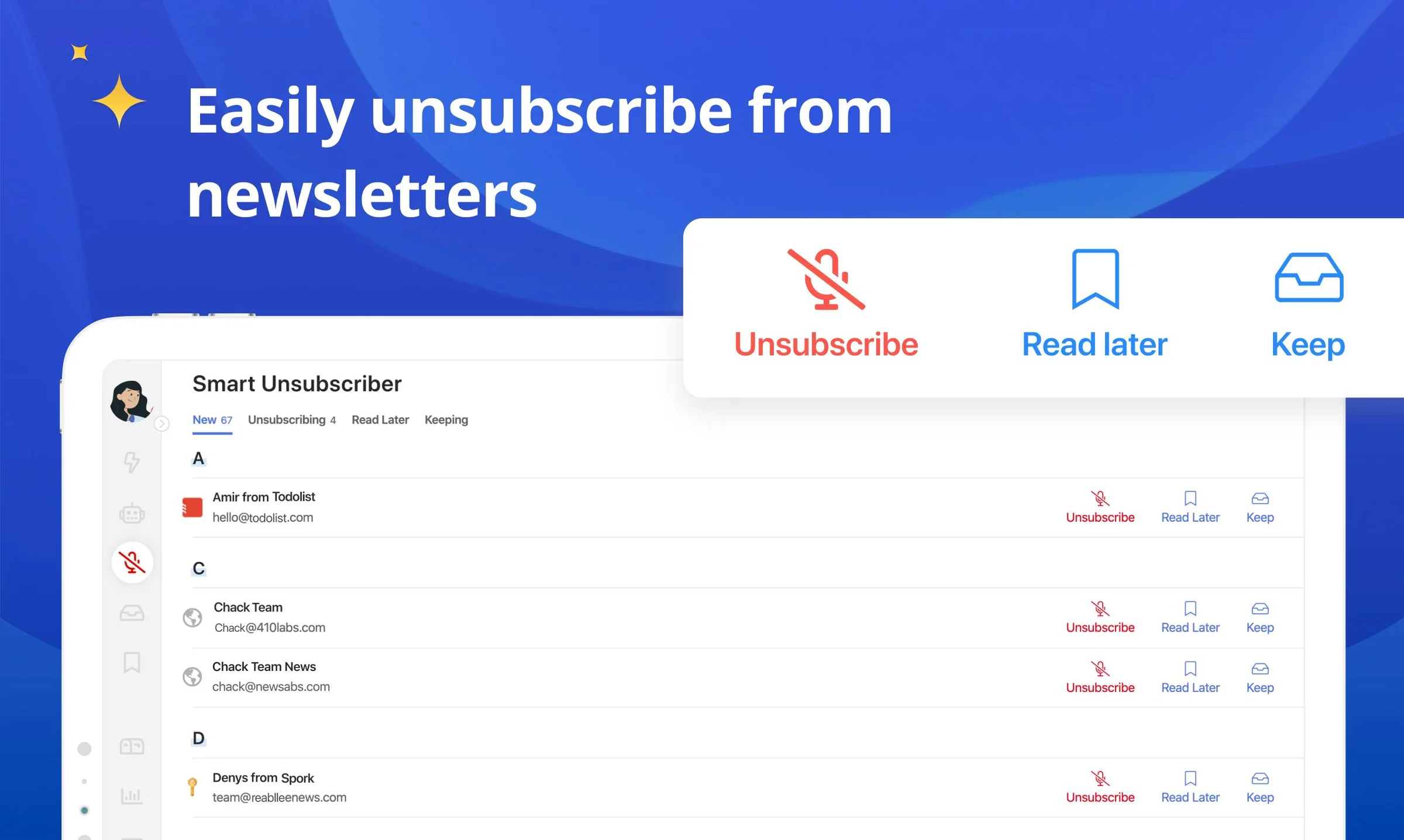 Clean Email screenshot 3