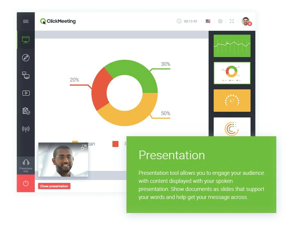 clickmeeting screenshot 2