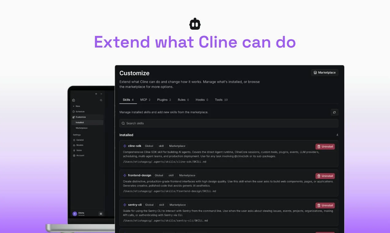 Cline screenshot 5