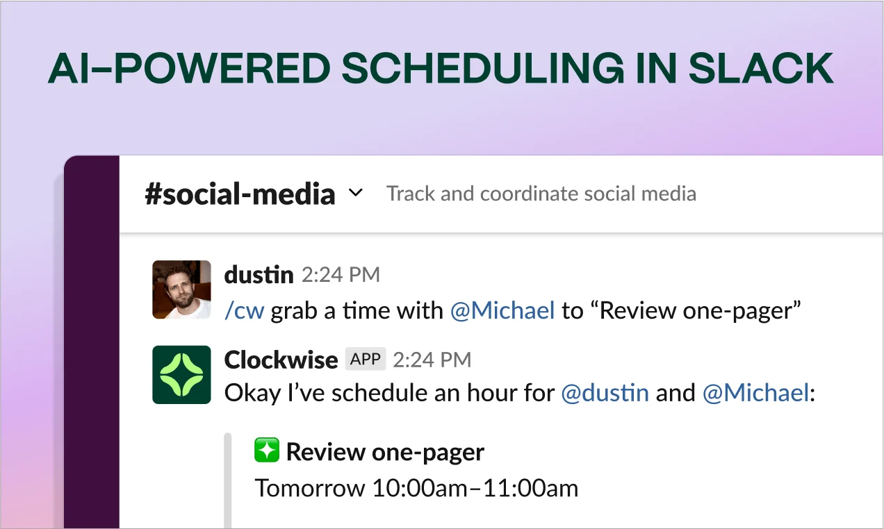 Clockwise screenshot 4
