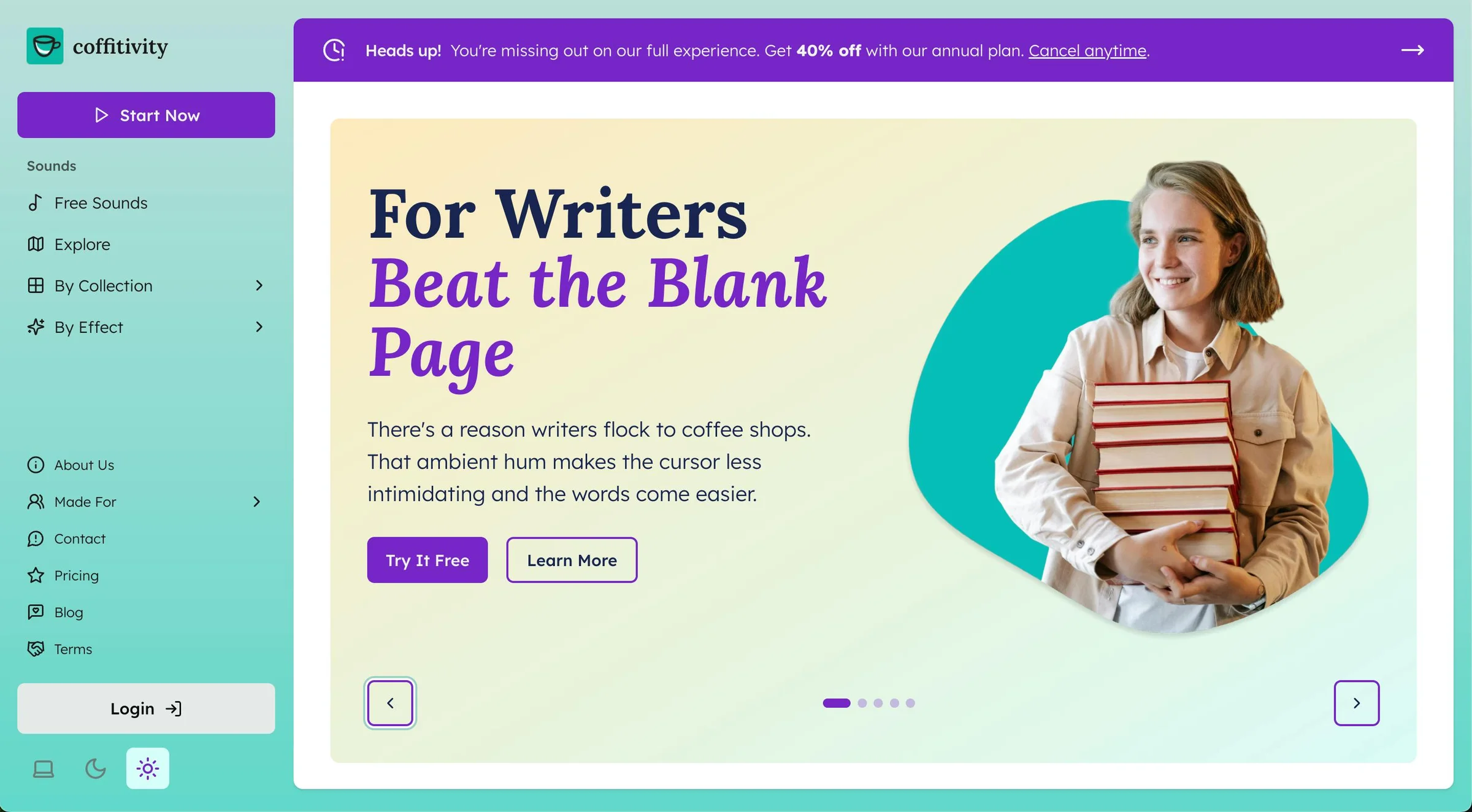 Coffitivity screenshot 3