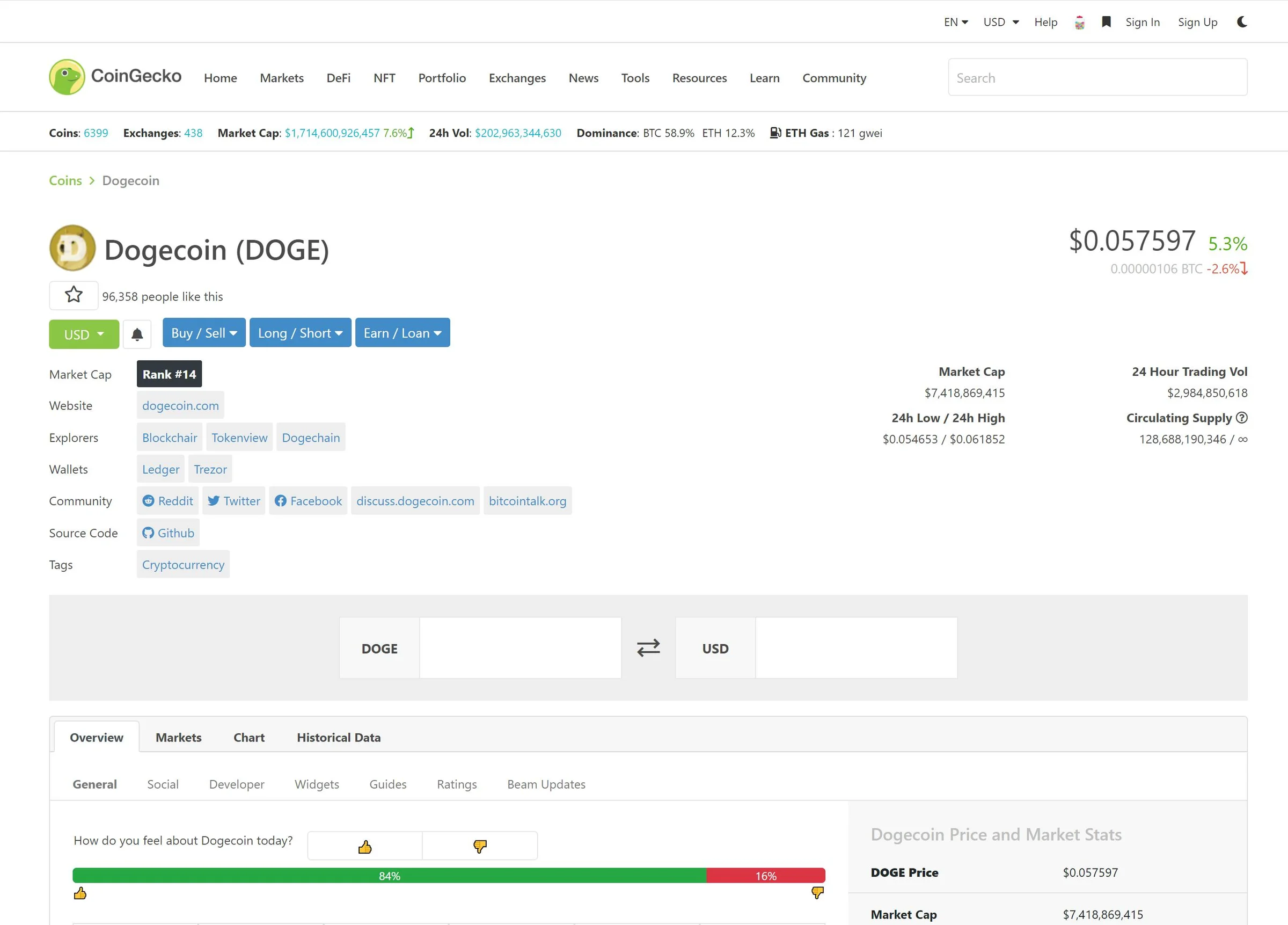 CoinGecko screenshot 5
