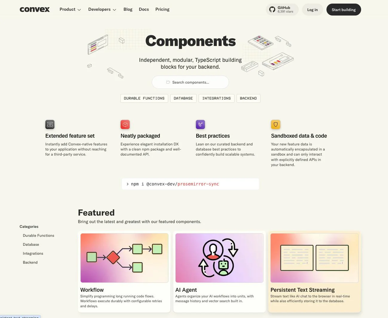 Convex screenshot 2