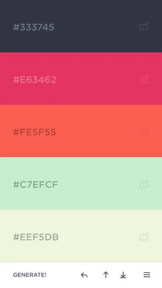 Coolors screenshot 4