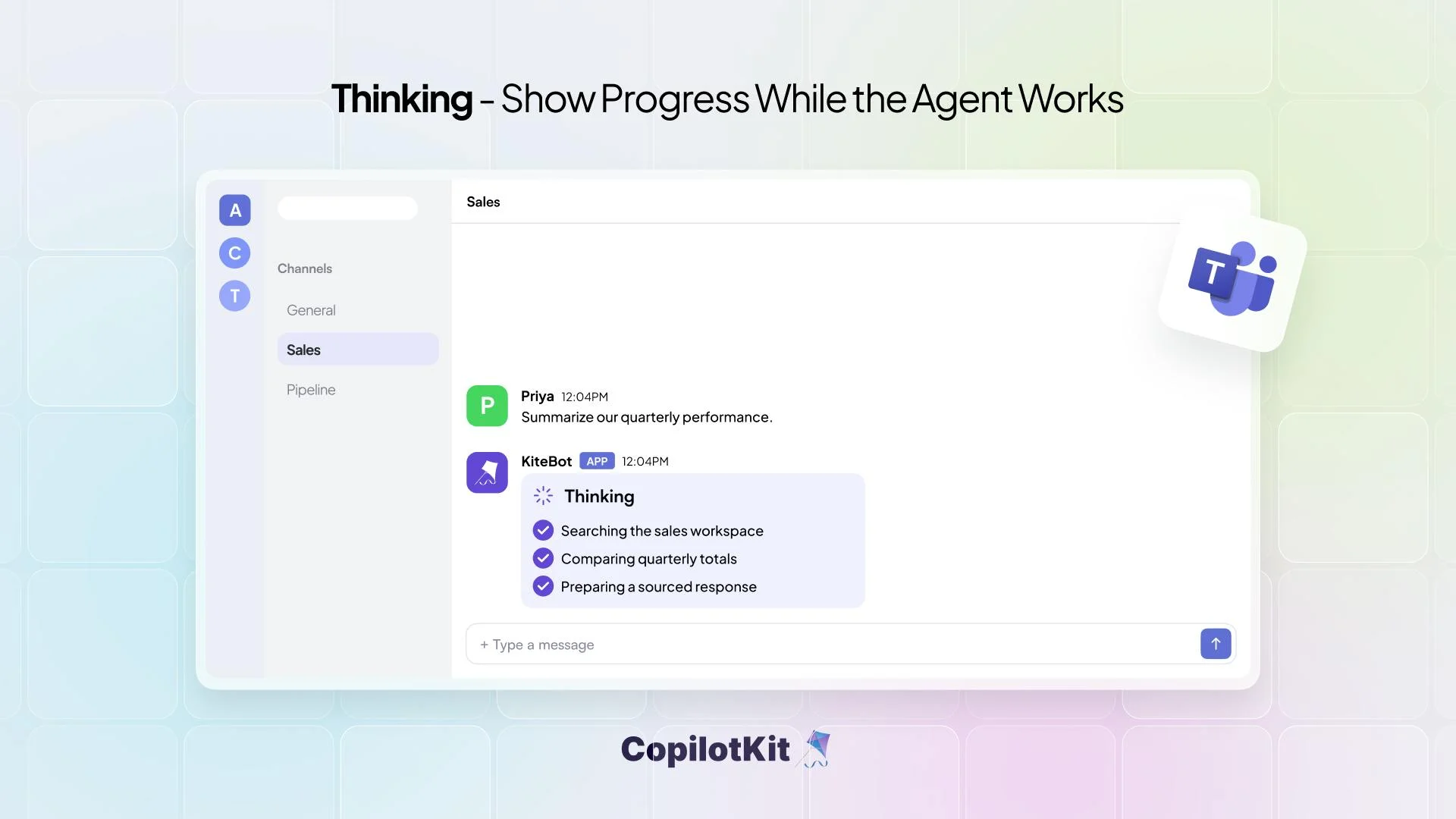 CopilotKit screenshot 3