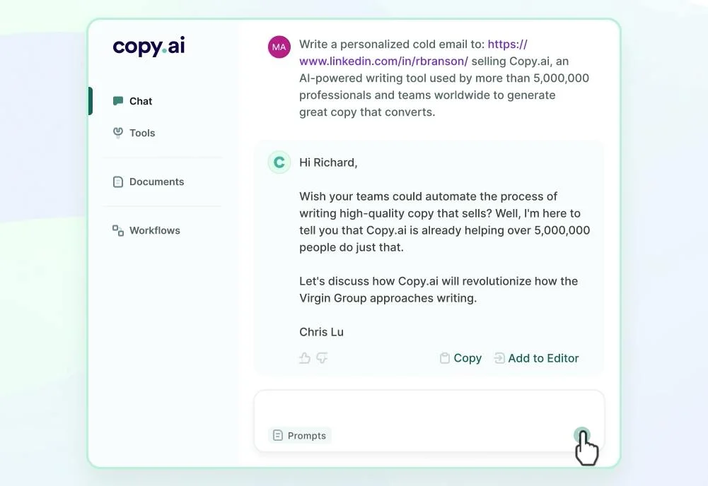 Copy.ai screenshot 3