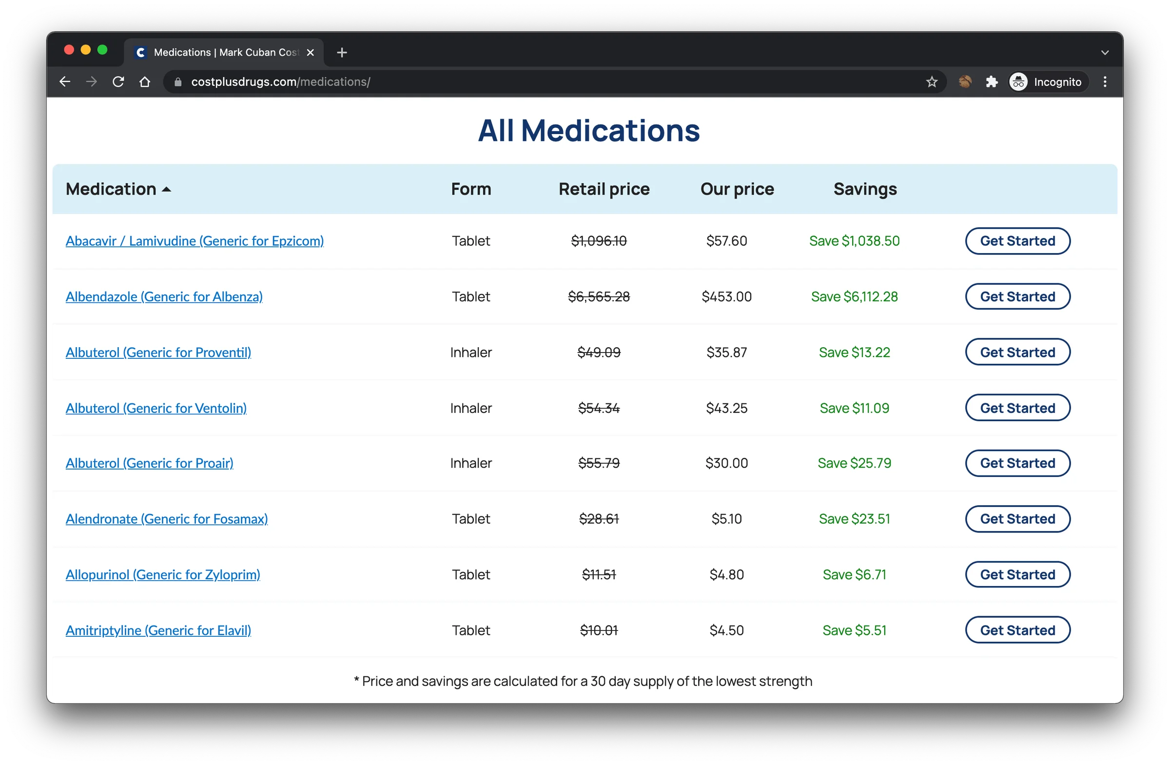 CostPlus Drugs screenshot 6