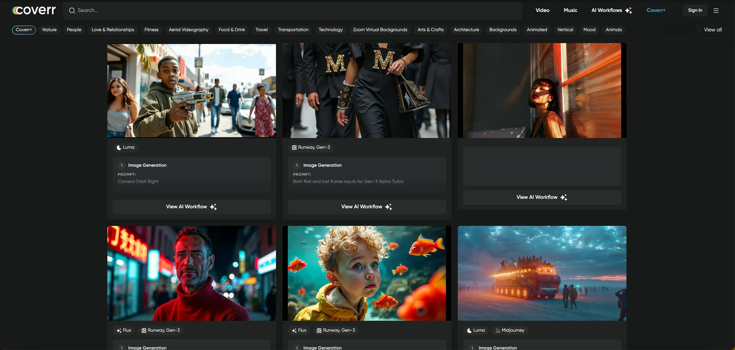 Coverr screenshot 4
