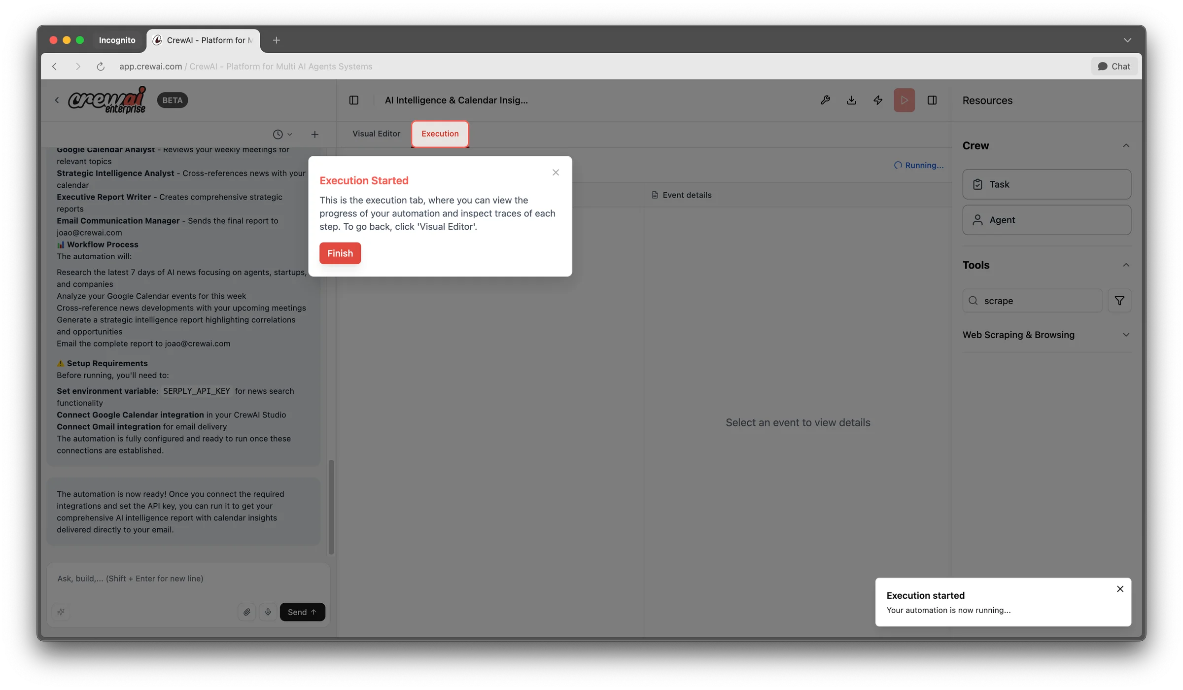 CrewAI screenshot 4