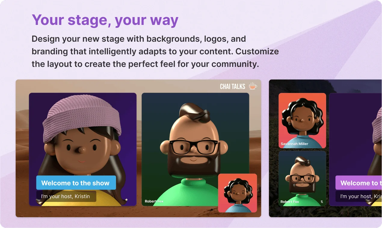Crowdcast screenshot 2