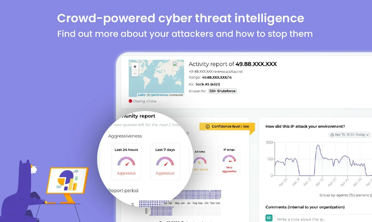 CrowdSec screenshot 2