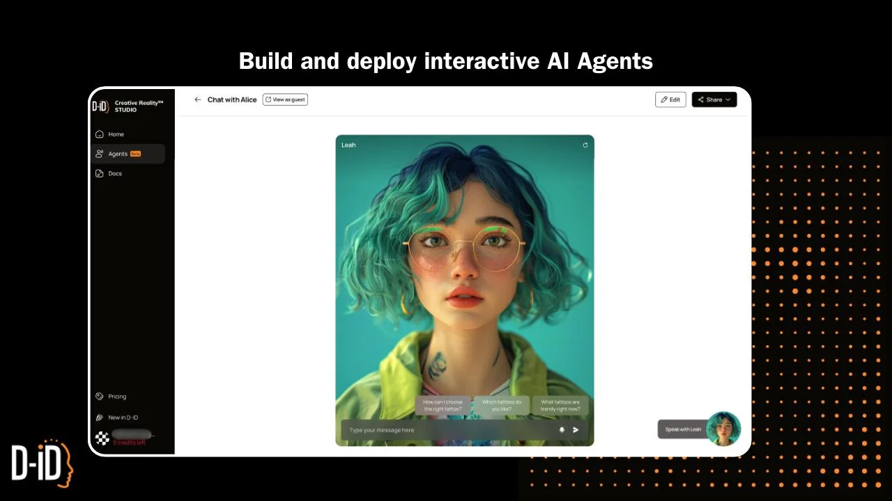 D-ID screenshot 2