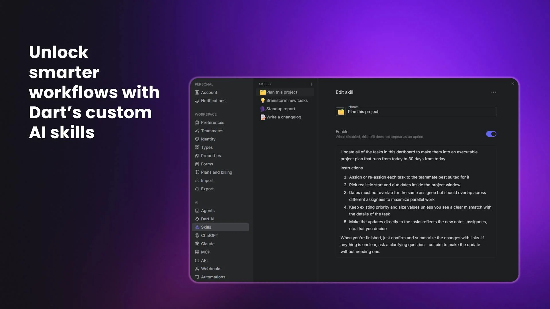 Dart screenshot 2
