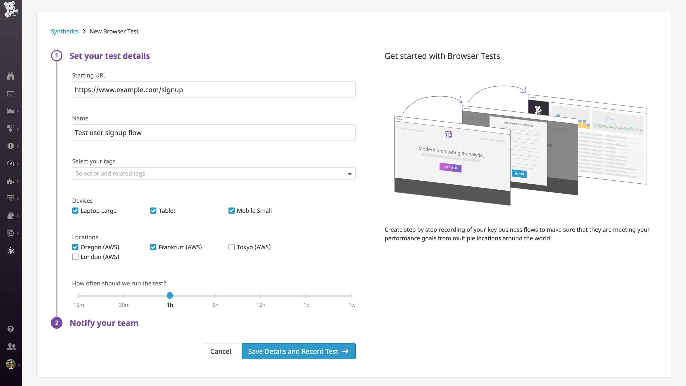 Datadog screenshot 3