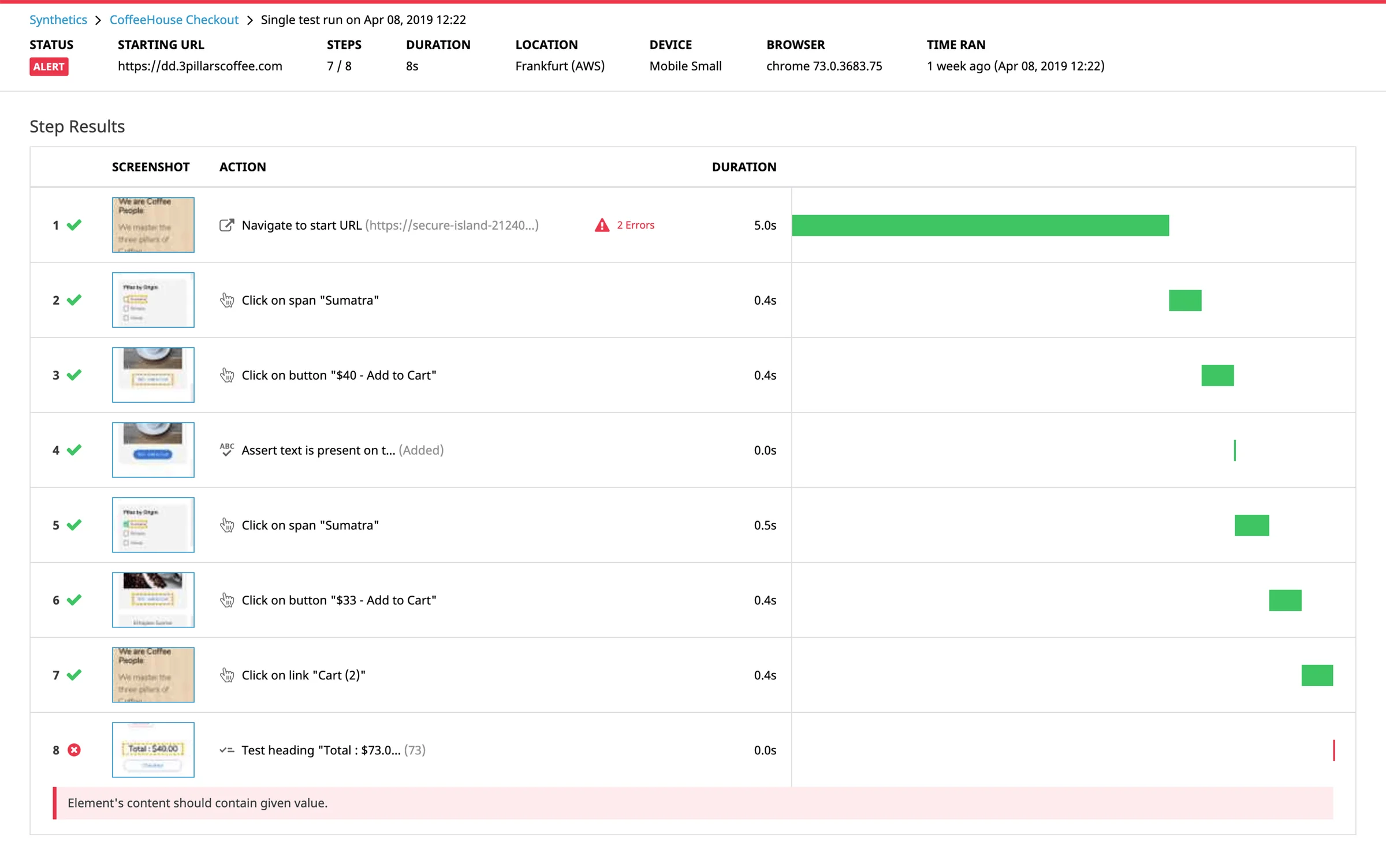 Datadog screenshot 4