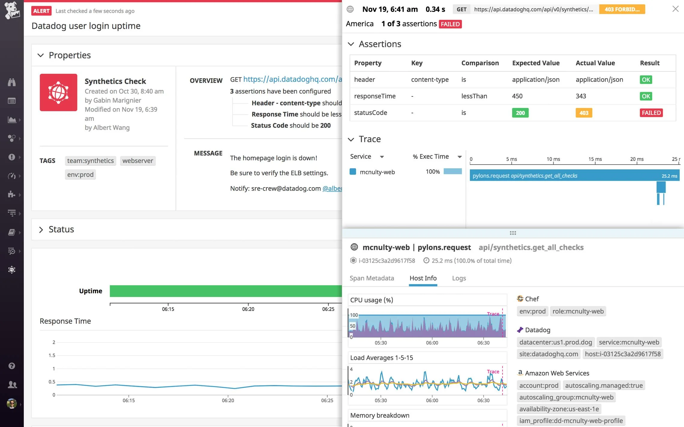 Datadog screenshot 5