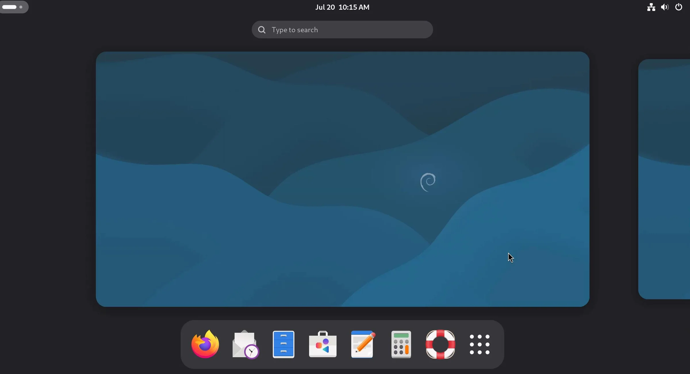 Debian screenshot 4