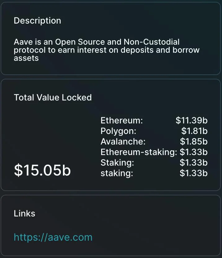 DefiLlama screenshot 2