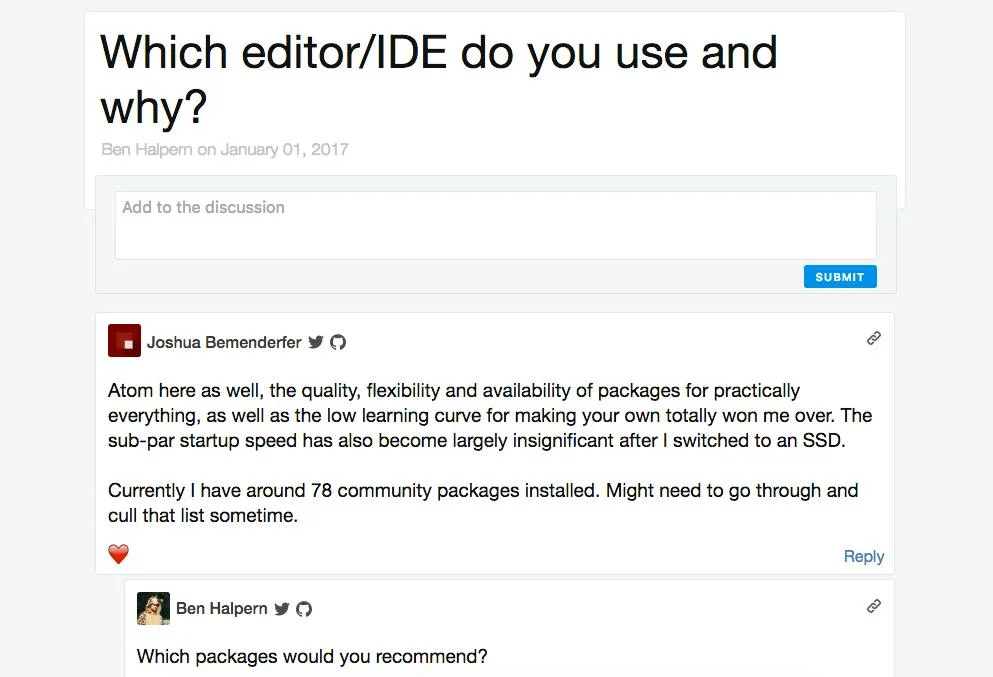 DEV Community screenshot 2