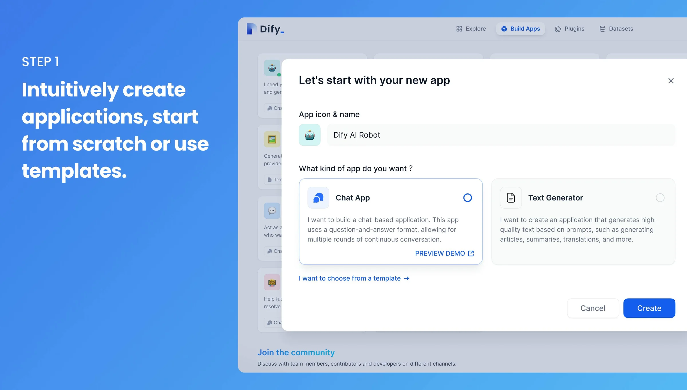 Dify.AI screenshot 2